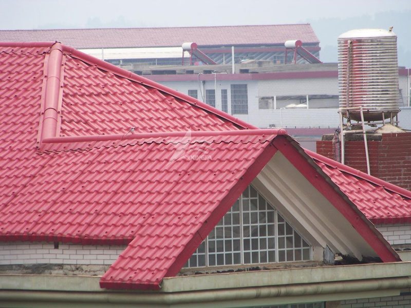 新型屋面建材贛州合成樹脂瓦，傳統(tǒng)建筑用瓦的傳承替代建筑材料