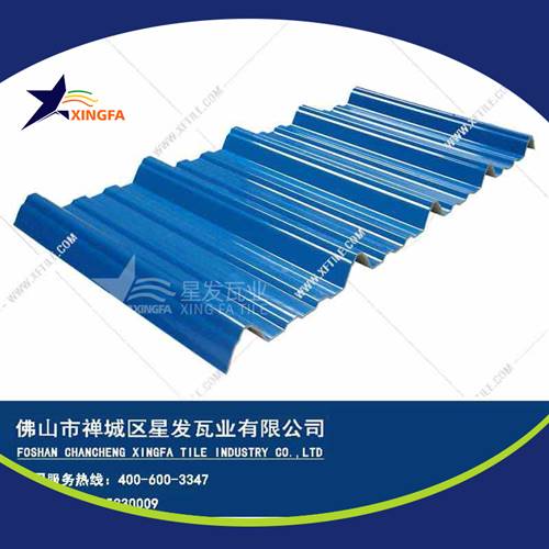 厚度3.0mm藍色900型PVC塑膠瓦 贛州工程鋼結構廠房防腐隔熱塑料瓦 pvc多層防腐瓦生產網上銷售